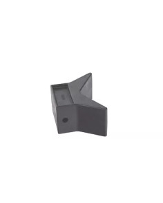 Fermoprua in gomma grigio per rimorchi