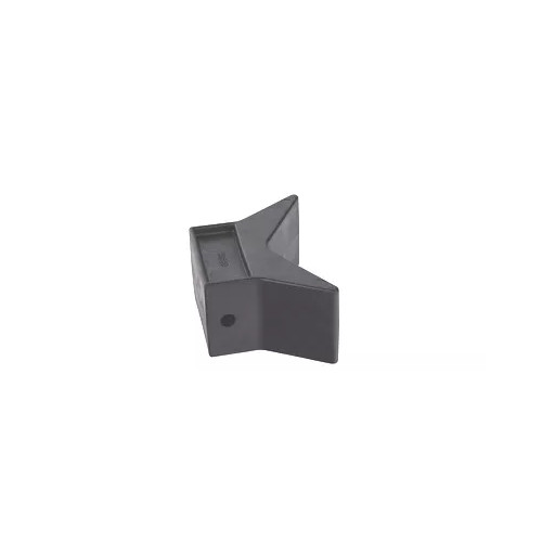 Fermoprua in gomma grigio per rimorchi