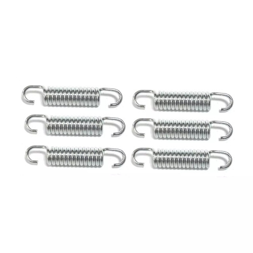 Kit 6 molle ceppi freno ganasce per rimorchi Ellebi 150LB inferiore