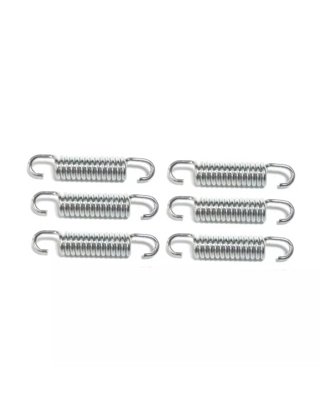 Kit 6 molle ceppi freno ganasce per rimorchi Ellebi 150LB inferiore