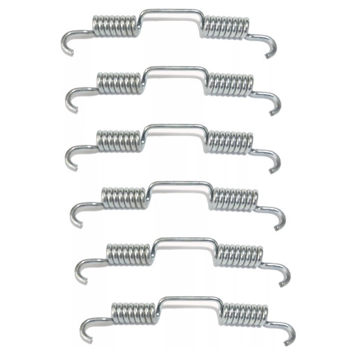 Kit 6 molle ceppi freno ganasce per rimorchi Ellebi 150-151LB superiore
