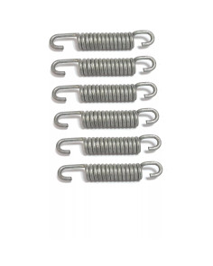 Kit 6 molle richiamo ceppi freno ganasce per rimorchi Ellebi 186 LB