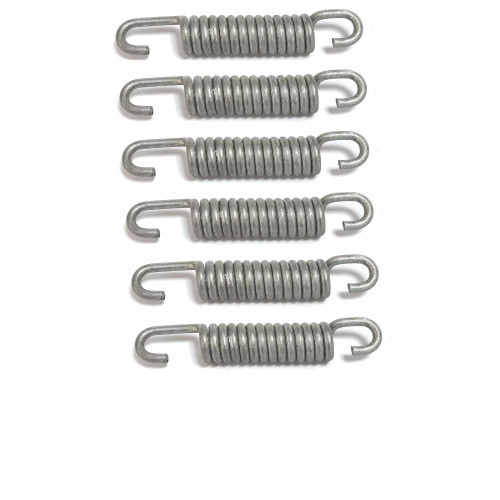 Kit 6 molle richiamo ceppi freno ganasce per rimorchi Ellebi 186 LB