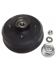 Tamburo freno singolo con cuscinetto per rimorchi Ellebi MFR151-MFR150 LB