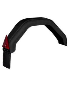 Parafango destro 220mm con paraspruzzo e catarifrangente per rimorchi nautici