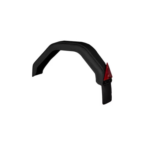 Parafango sinistro 185mm con paraspruzzo e catarifrangente per rimorchi nautici