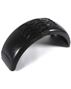 Parafango destro nero 240mm senza flap laterale per rimorchi