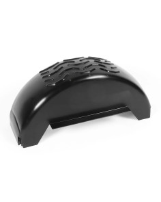 Parafango destro nero 240mm con flap laterale per rimorchi