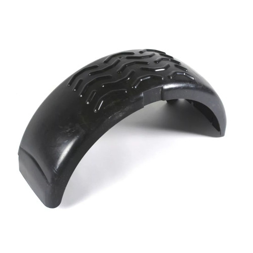 Parafango sinistro nero 240mm con flap laterale per rimorchi