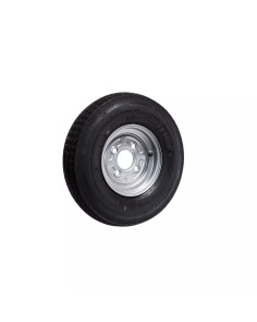 Ruota con pneumatico 5.00-10'' 4X98 per rimorchi