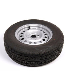 Ruota con pneumatico 195/70 R 14 4X100 per rimorchi