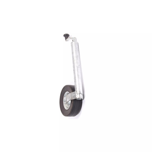 Ruotino telescopico con gambo D.48 225x65 con vite per rimorchi