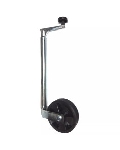 Ruotino telescopico con gambo D.35 con vite per rimorchi - 900503035