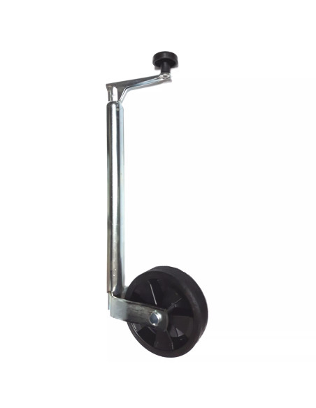 Ruotino telescopico con gambo D.35 con vite per rimorchi - 900503035