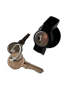 Serratura per coperchio in plastica rimorchi Brenderup Ellebi - 308181