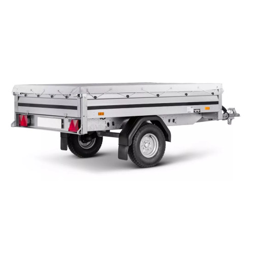 Telo copertina pari sponde grigio 1500X2580mm per rimorchi Ellebi 3250-3251-ES250