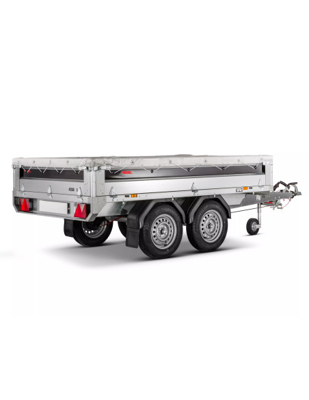 Telo copertina pari sponde grigio 1750x3150mm per rimorchi Ellebi 4310