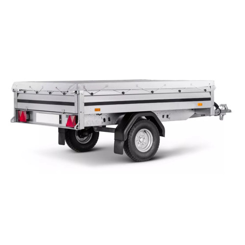 Telo copertina pari sponde grigio 1236x1526x60mm per rimorchi Ellebi 3150