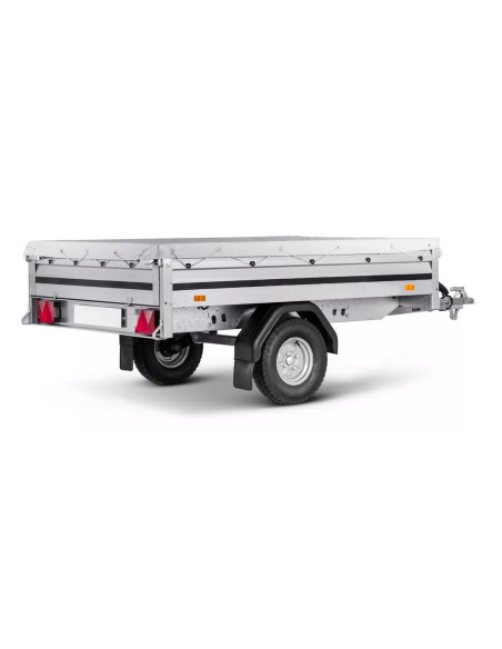 Telo copertina pari sponde grigio 1236x1526x60mm per rimorchi Ellebi 3150