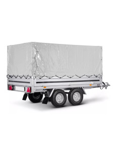Centina e telo grigio h. 820mm per rimorchi Ellebi 3250-3251
