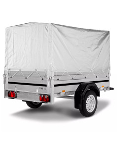 Centina e telo grigio h. 1000mm per rimorchi Ellebi 2205