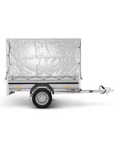 Centina e telo grigio h. 1000mm per rimorchi Ellebi 2205 2