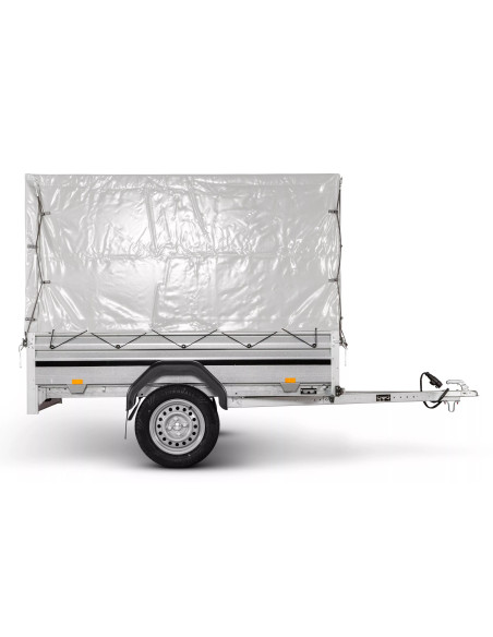 Centina e telo grigio h. 1000mm per rimorchi Ellebi 2205