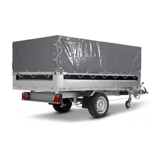 Telo copertina per sovrasponde a rete grigio per rimorchi Ellebi serie 4260
