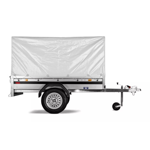 Centina e telo grigio h. 830mm per rimorchi Ellebi LBC1150