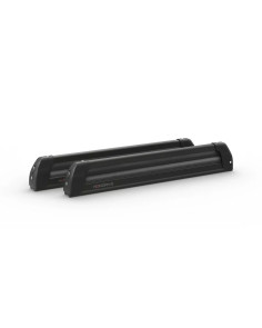 Portasci e Snowboard PS-60 Scorrevole in alluminio nero per barre 6 sci o 4 snow