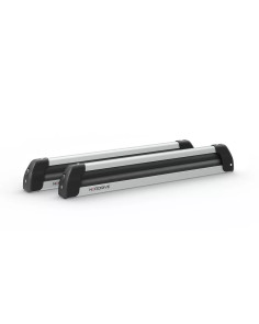 Portasci e Snowboard NK-60 in alluminio per barre 6 sci o 4 snow