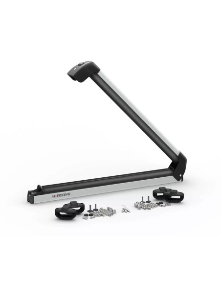 Portasci e Snowboard NK-60 in alluminio per barre 6 sci o 4 snow