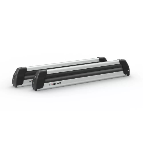 Portasci e Snowboard PS-60 Scorrevole in alluminio per barre 6 sci o 4 snow