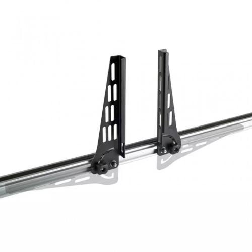 Kit 4 fermacarichi pieghevoli 25cm per barre portatutto Cruz Cargo AF alluminio