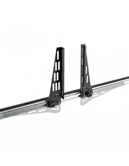 Kit 4 fermacarichi pieghevoli 25cm per barre portatutto Cruz Cargo AF alluminio