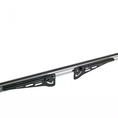 Kit 2 fermacarichi pieghevoli 25cm per barre portatutto Cruz Cargo AF alluminio