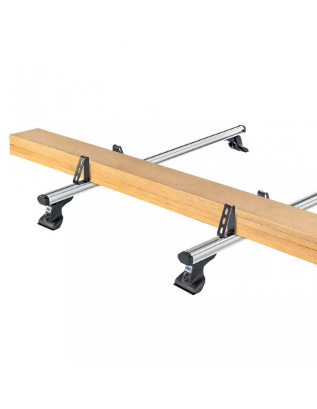 Kit 6 fermacarichi 10cm per barre portatutto Cruz Cargo AF alluminio