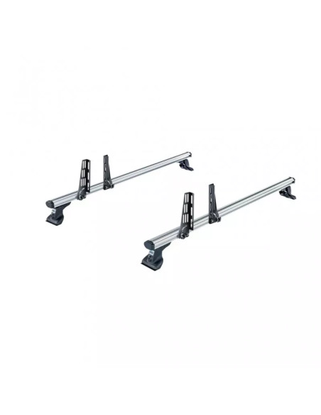 Kit 2 fermacarichi pieghevoli 18cm per barre portatutto Cruz Cargo AF alluminio