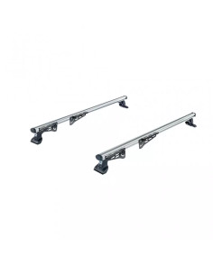Kit 2 fermacarichi pieghevoli 18cm per barre portatutto Cruz Cargo AF alluminio 2