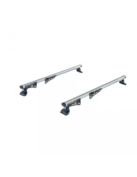 Kit 2 fermacarichi pieghevoli 18cm per barre portatutto Cruz Cargo AF alluminio