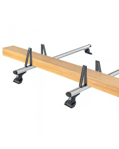 Kit 4 fermacarichi 18cm per barre portatutto Cruz Cargo AF alluminio 2