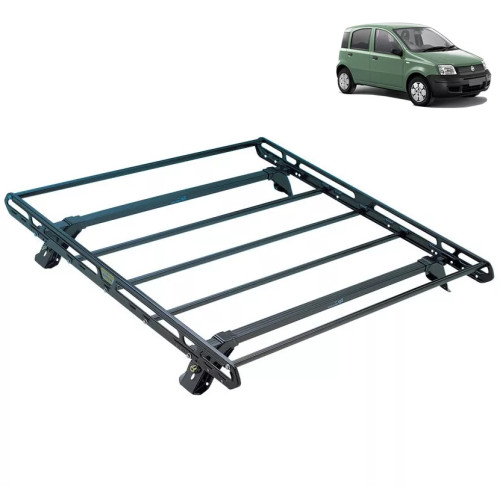 Bagagliera cestello Sigma 104x110cm per Fiat Panda senza corrimano 2003-2012