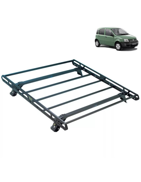 Bagagliera cestello Sigma 104x110cm per Fiat Panda senza corrimano 2003-2012