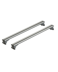 Barre portatutto portapacchi alluminio 120cm Silenzio In-Rail profilo integrato