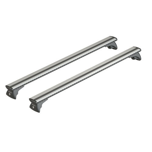 Barre portatutto portapacchi alluminio 120cm Silenzio In-Rail profilo integrato