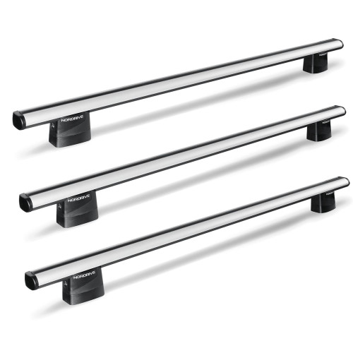 3 Barre portatutto commerciali alluminio Renault Kangoo dal 2021