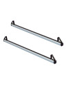 2 Barre portatutto commerciali alluminio Ford Transit Custom L1H2 2012-2023