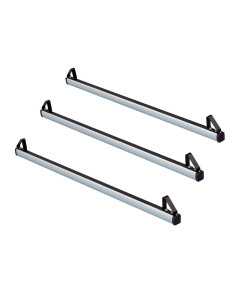 3 Barre portatutto commerciali alluminio Ford Transit Custom L2H2 2012-2023