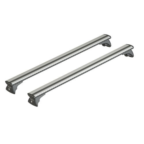 Barre portatutto portapacchi alluminio 140cm Silenzio per profilo integrato