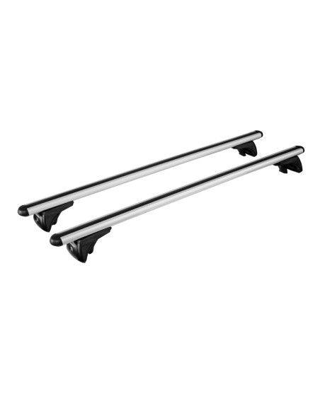 Barre portatutto portapacchi alluminio 108cm Alumia per profilo integrato